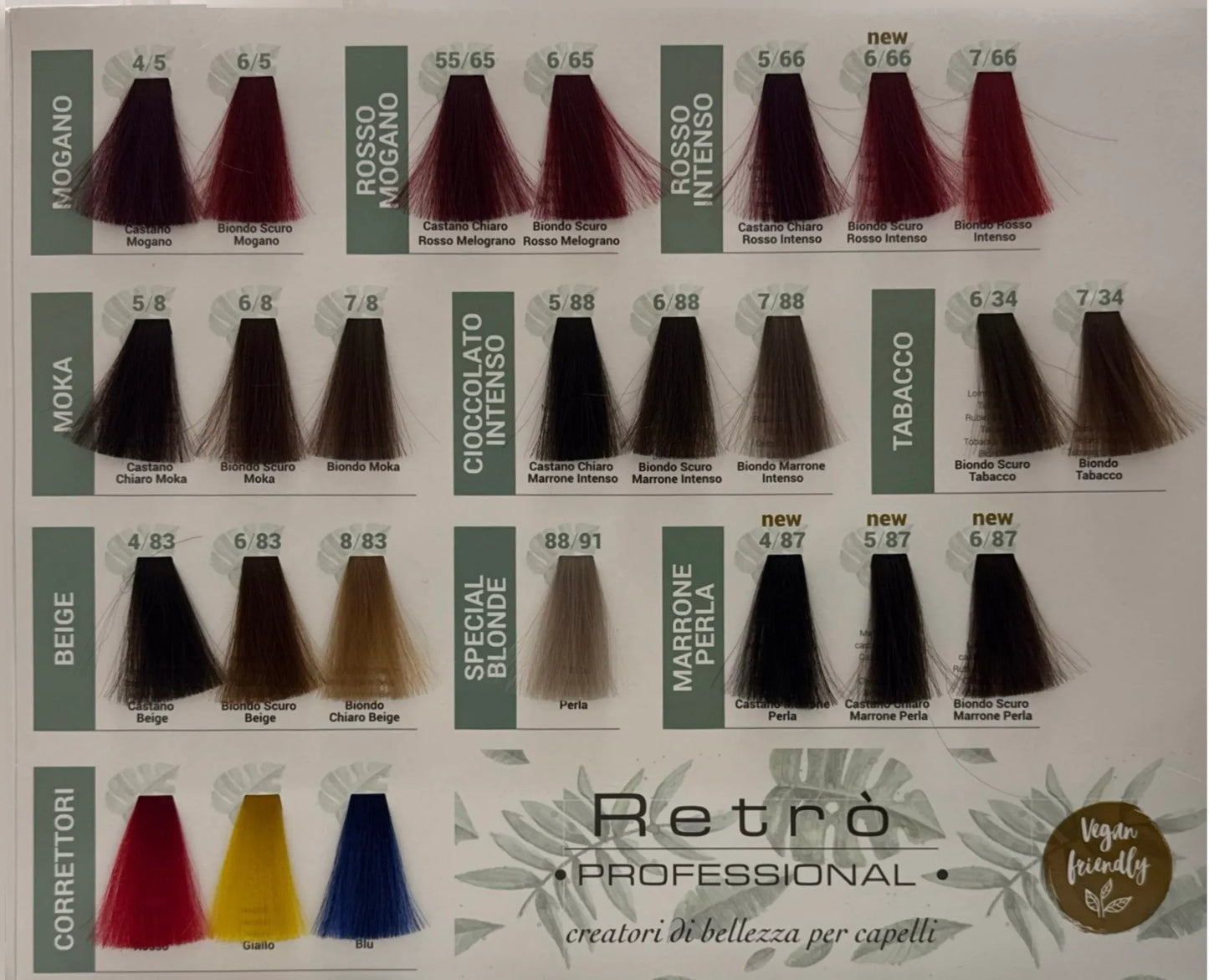 RETRÒ PROFESSIONAL - Tintura Zero Assoluto - Naturali