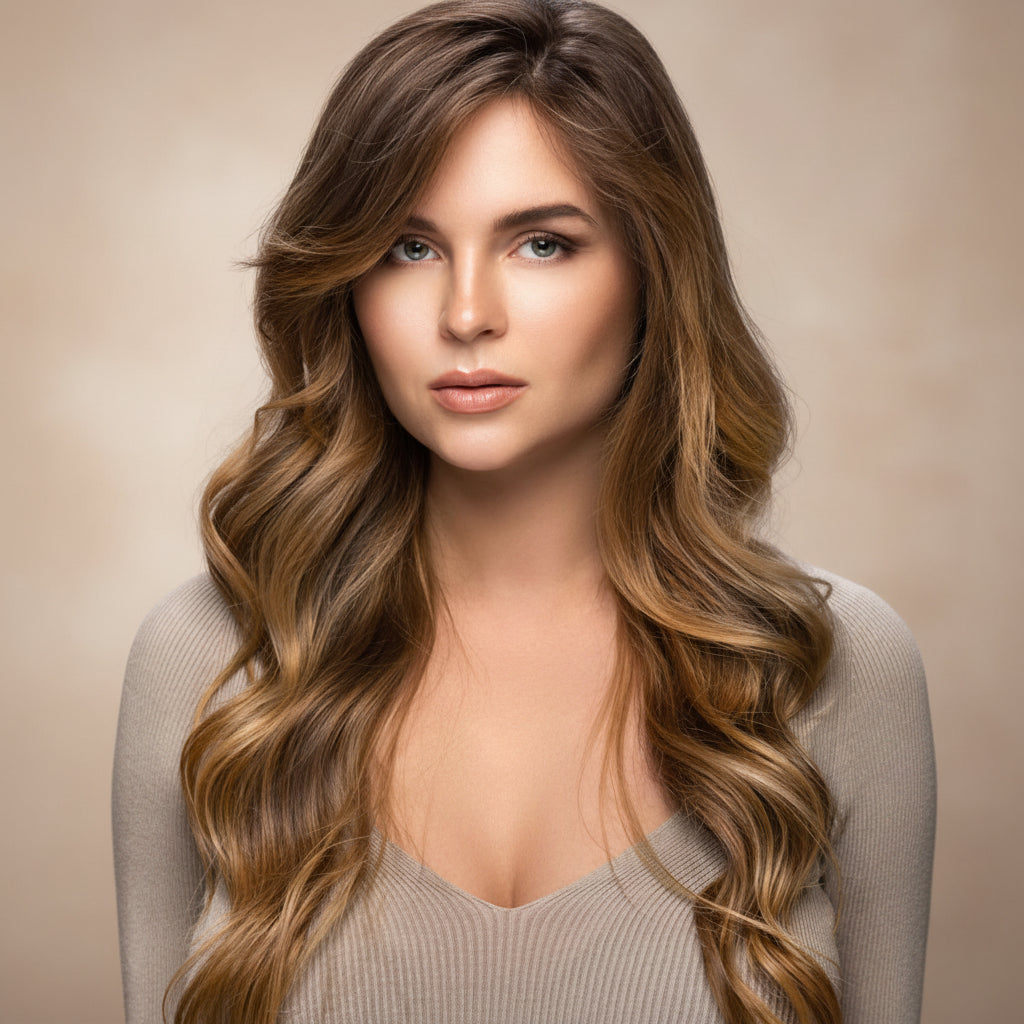 DI BIASE HAIR - Cheratina naturale 1gr ondulato | 14 Biondo Chiaro Dorato Rame