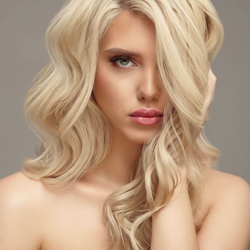 DI BIASE HAIR - Cheratina Naturale Ondulato | 1001 Biondo Platino