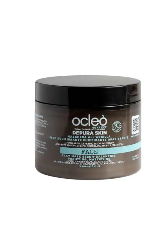 OCLEÒ DEPURA SKIN - Maschera all'Argilla