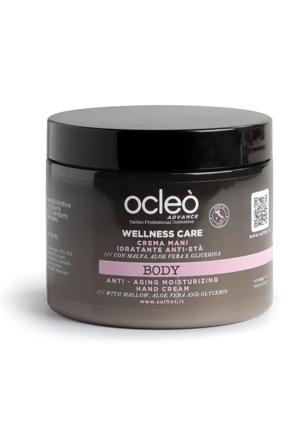 OCLEÒ WELLNESS CARE - Crema Mani Idratante Antietà