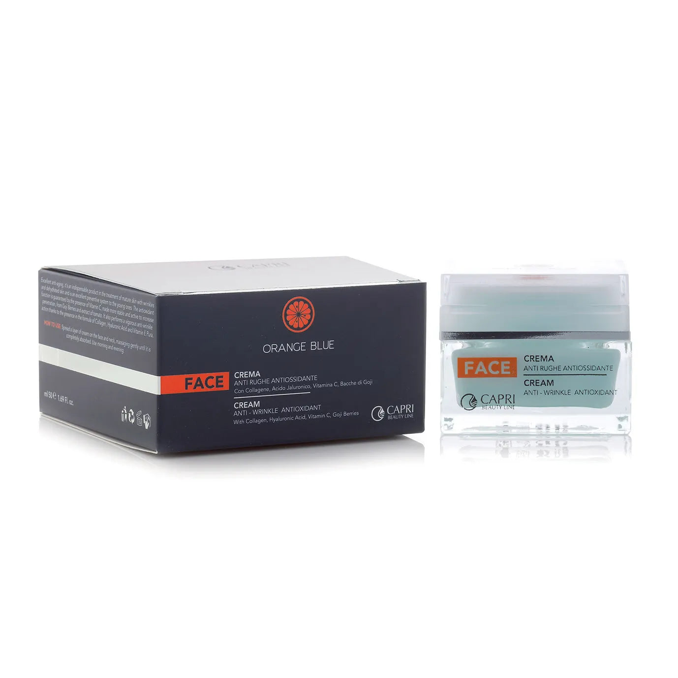 CAPRI BEAUTY LINE - ORANGE BLUE