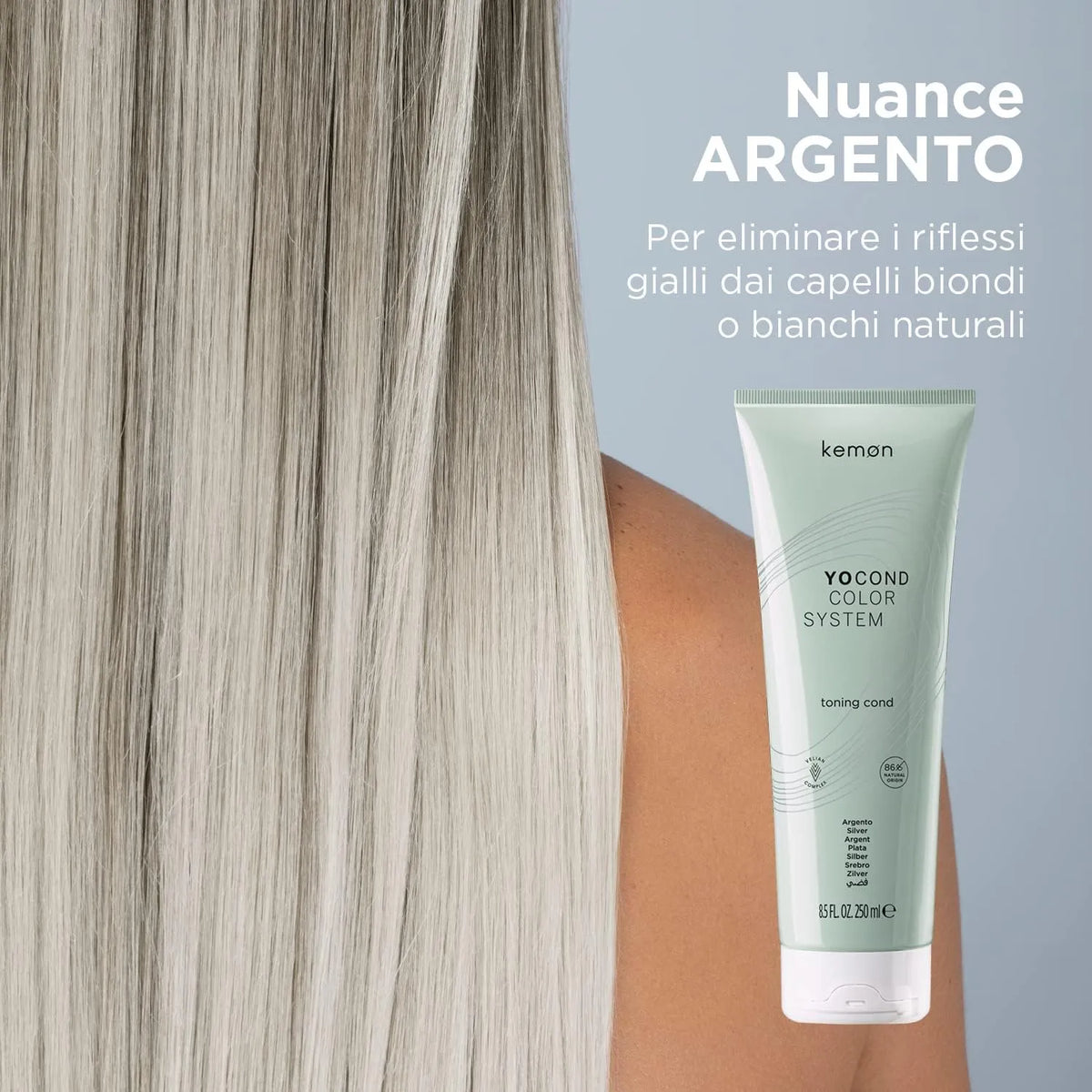 KEMON YOCOND COLOR SYSTEM - Yo Cond Argento