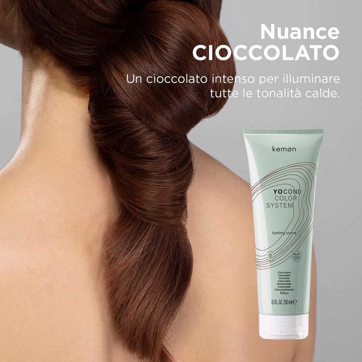 KEMON YOCOND COLOR SYSTEM - Yo Cond Cioccolato intenso