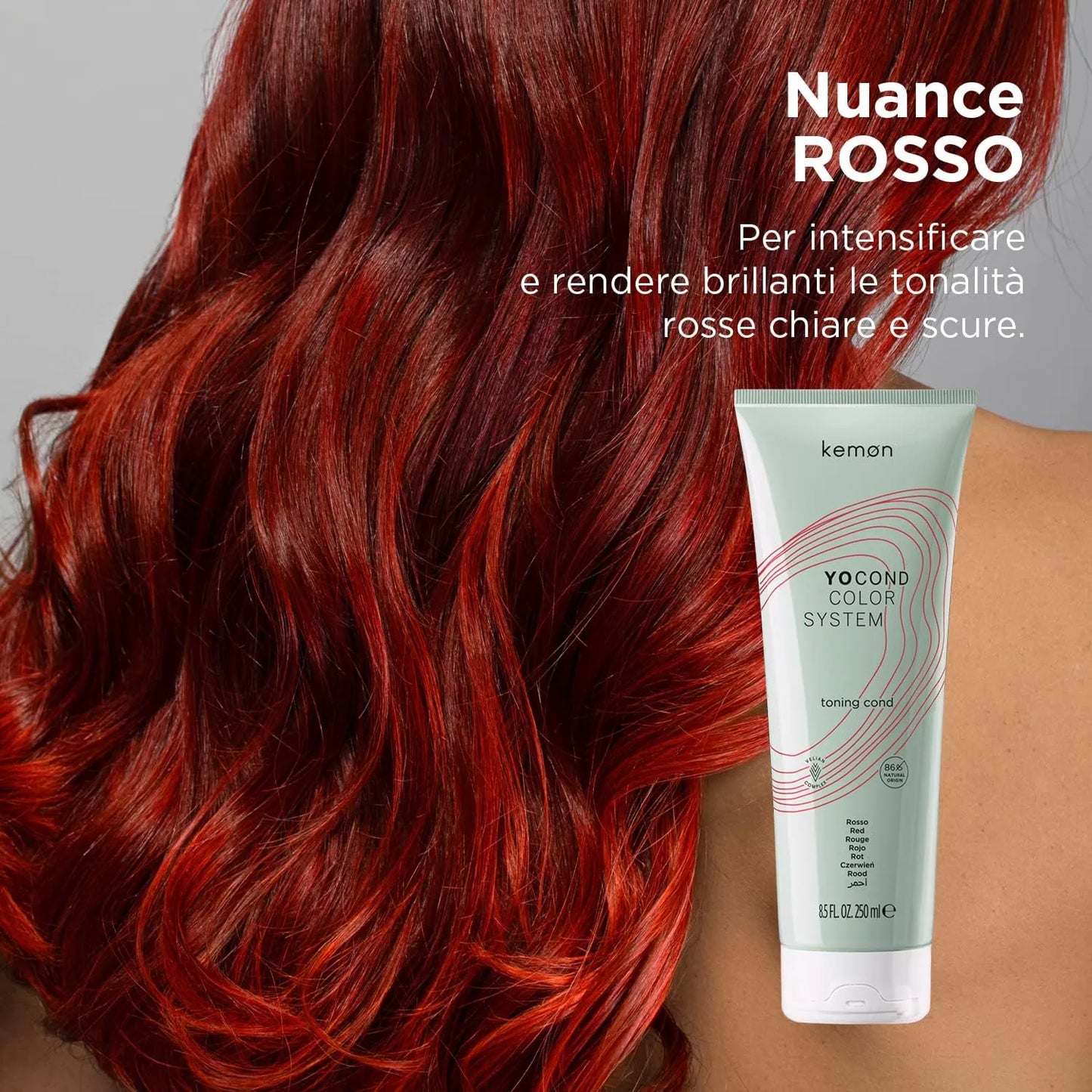 KEMON YOCOND COLOR SYSTEM - Yo Cond Rosso