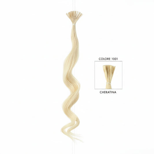 DI BIASE HAIR - Cheratina Naturale Ondulato | 1001 Biondo Platino