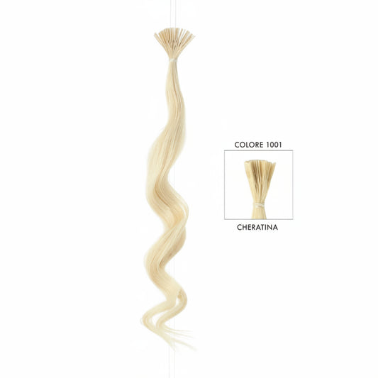 DI BIASE HAIR - Cheratina naturale 1gr ondulato | 1001 Biondo Platino