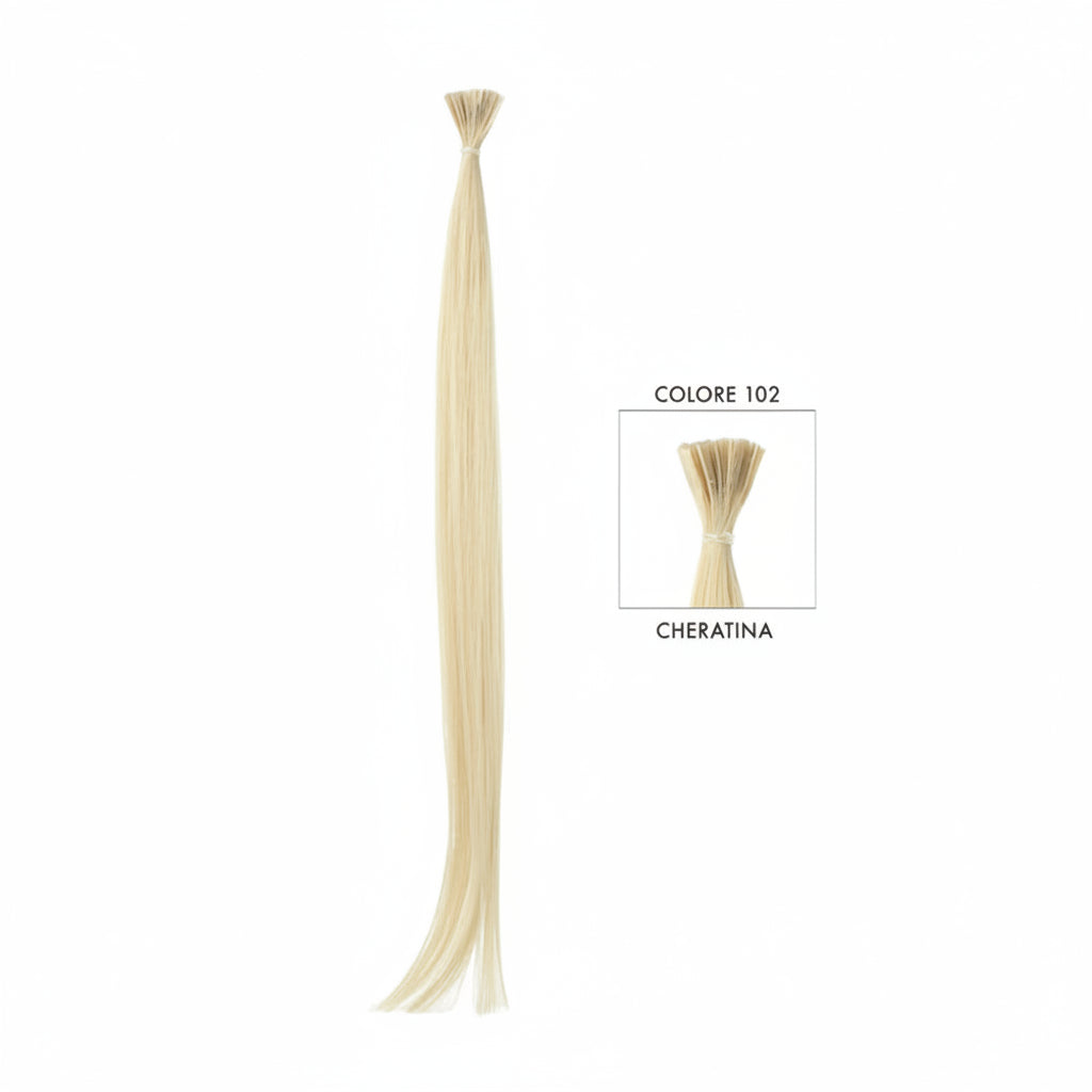 DI BIASE HAIR - Cheratina Naturale Liscio | 102 Biondo Chiarissimo Cenere