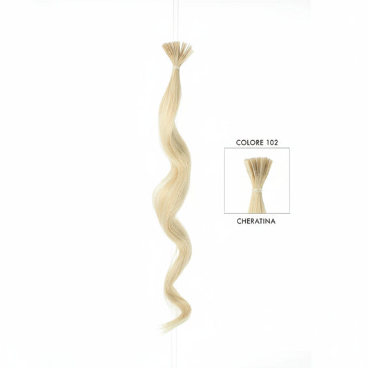 DI BIASE HAIR - Cheratina Naturale Ondulato | 102 Biondo Chiarissimo Cenere
