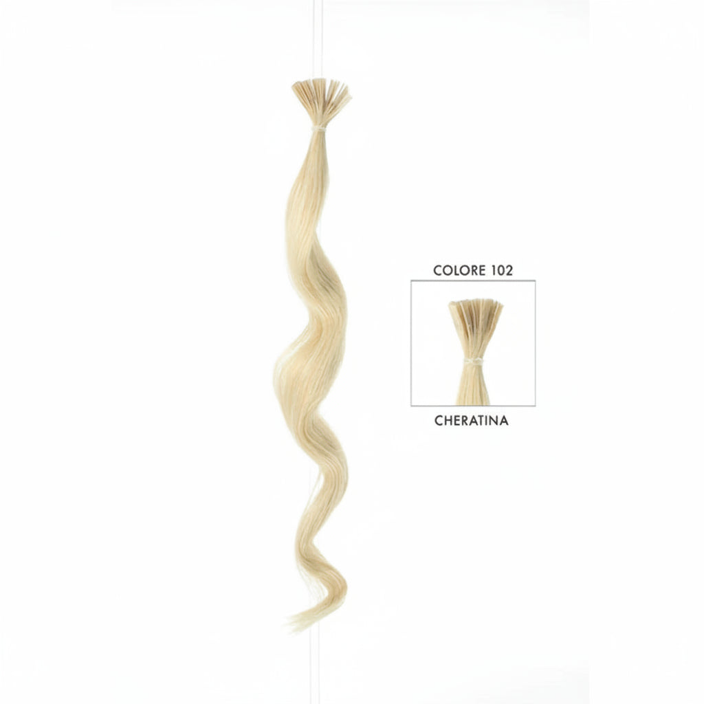 DI BIASE HAIR - Cheratina naturale 1gr ondulato | 102 Biondo Chiarissimo Cenere
