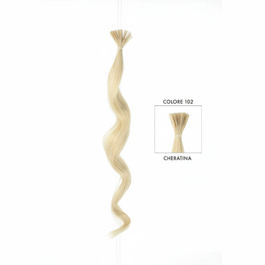 DI BIASE HAIR - Cheratina naturale 1gr ondulato | 102 Biondo Chiarissimo Cenere