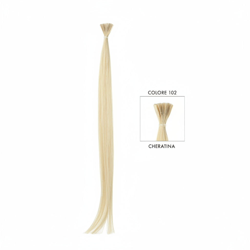 DI BIASE HAIR - Cheratina Naturale 1 gr Liscio | 102 Biondo Chiarissimo Cenere