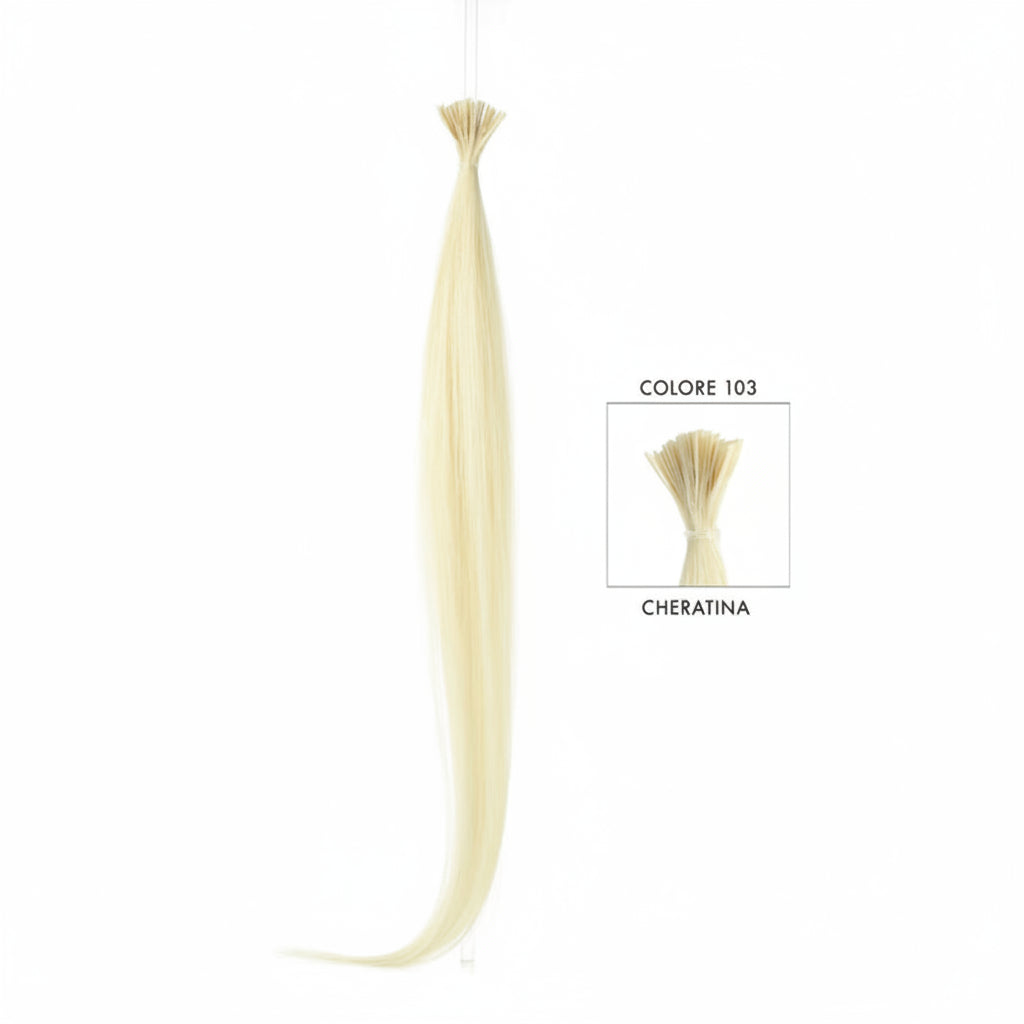 DI BIASE HAIR - Cheratina Naturale Liscio | 103 Biondo Platino Ultra Chiarissimo Dorato
