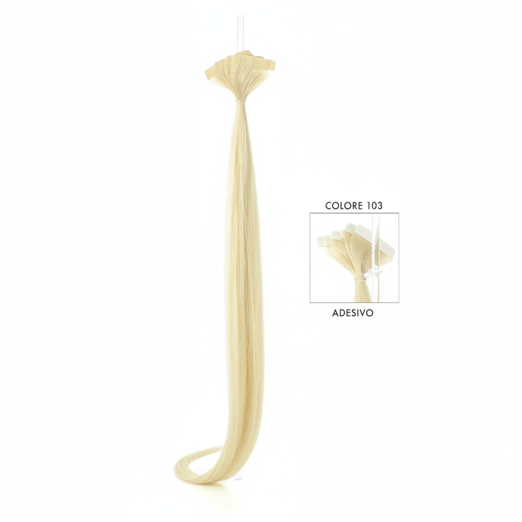DI BIASE HAIR - Adesivo Liscio 2.5 gr | 103 Biondo Platino Ultra Chiarissimo Dorato