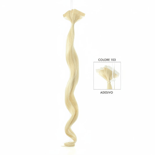 DI BIASE HAIR - Adesivo Ondulato 2.5 gr | 103 Biondo Platino Utra Chiarissimo Dorato