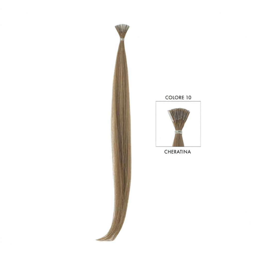 DI BIASE HAIR - Cheratina Naturale Liscio | 10 Biondo Scuro Cenere