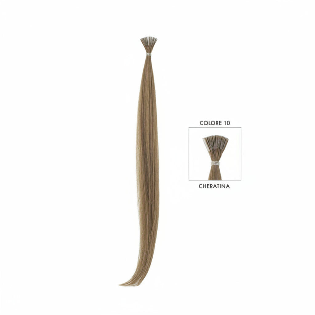 DI BIASE HAIR - Cheratina Naturale 1 gr Liscio | 10 Biondo Scuro Cenere