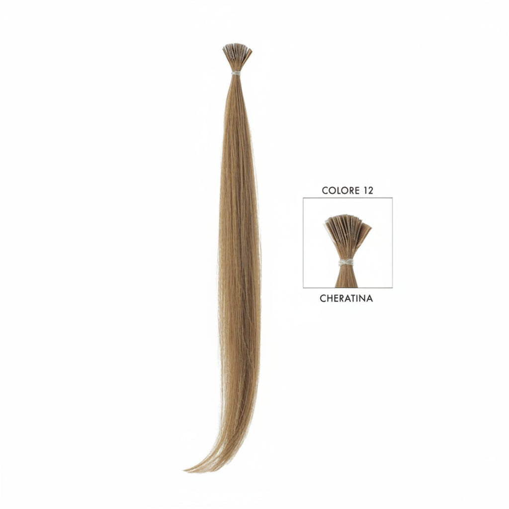 DI BIASE HAIR - Cheratina Naturale 1 gr Liscio | 12 Biondo Dorato Rame