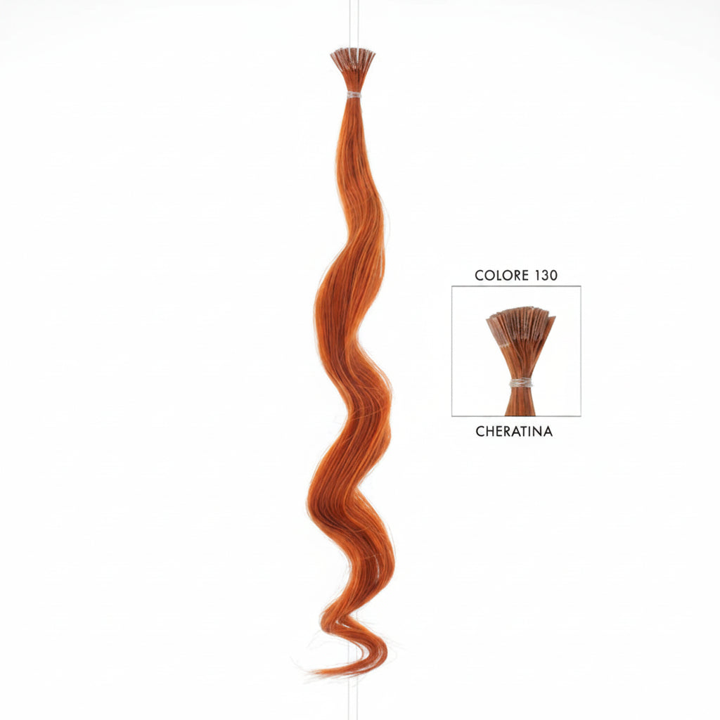 DI BIASE HAIR - Cheratina Naturale Ondulato | 130 Rosso Dorato Chiaro