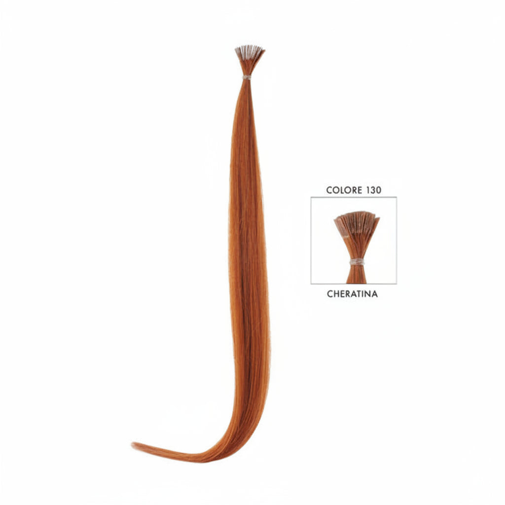 DI BIASE HAIR - Cheratina Naturale 1 gr Liscio | 130 Rosso Dorato Chiaro