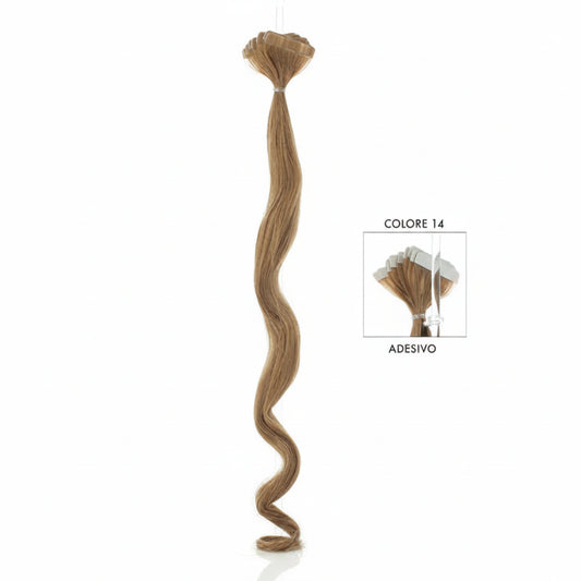 DI BIASE HAIR - Adesivo Ondulato 2.5 gr | 14 Biondo Chiaro Dorato Rame