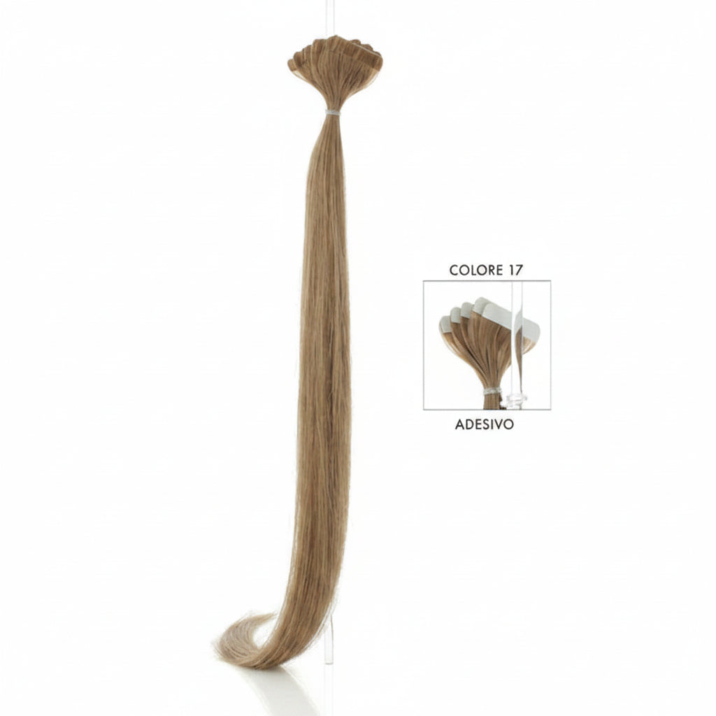 DI BIASE HAIR - Adesivo Liscio 2.5 gr | 17 Biondo Dorato Rame Intenso