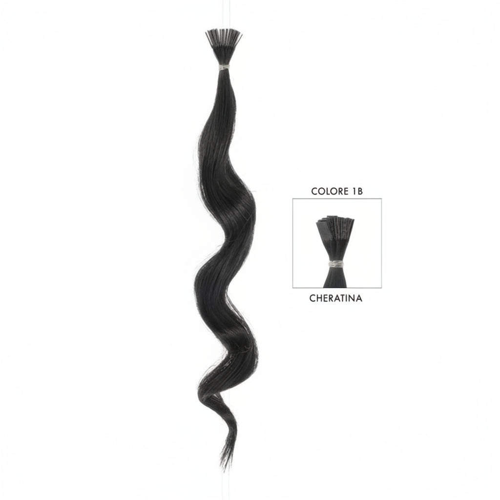 DI BIASE HAIR - Cheratina Naturale Ondulato | 1B Nero