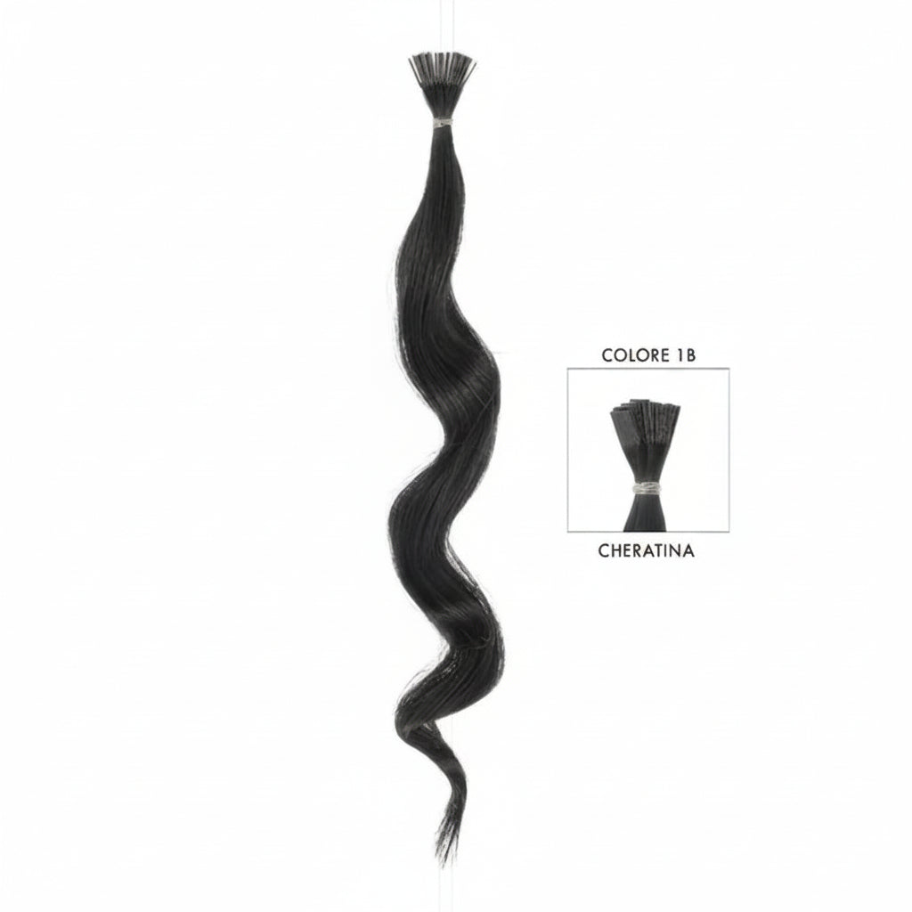 DI BIASE HAIR - Cheratina naturale 1gr ondulato | 1B Nero