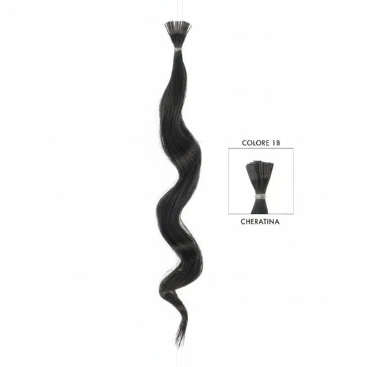 DI BIASE HAIR - Cheratina naturale 1gr ondulato | 1B Nero