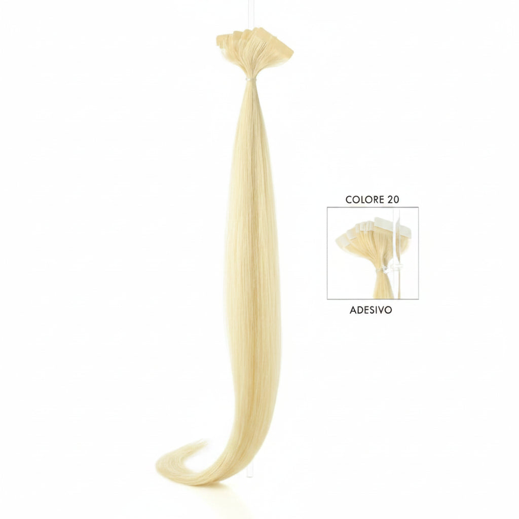 DI BIASE HAIR - Adesivo Liscio 2.5 gr | 20 Biondo Platino Dorato