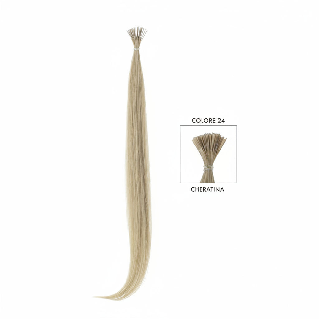 DI BIASE HAIR - Cheratina Naturale Liscio | 24 Biondo Cenere
