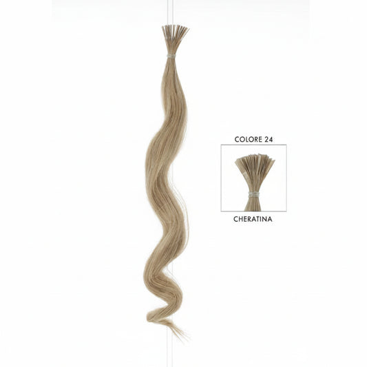 DI BIASE HAIR - Cheratina naturale 1gr ondulato | 24 Biondo Cenere