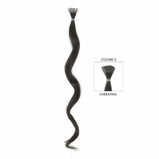 DI BIASE HAIR - Cheratina Naturale Ondulato | 2 Castano Scuro