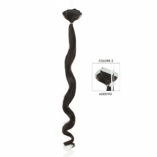 DI BIASE HAIR - Adesivo Ondulato 2.5 gr | 2 Castano Scuro