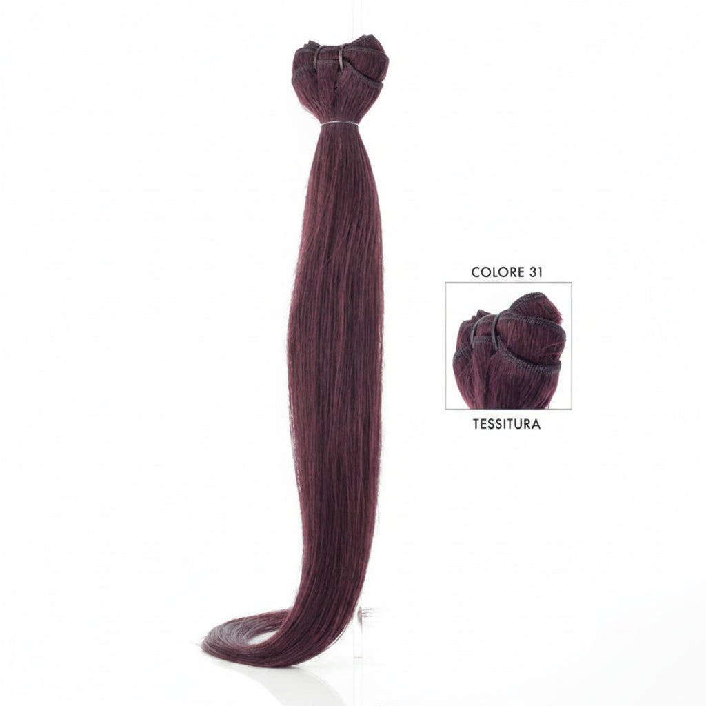DI BIASE HAIR - Tessitura liscia 100 gr | 31 Castano Mogano Acceso