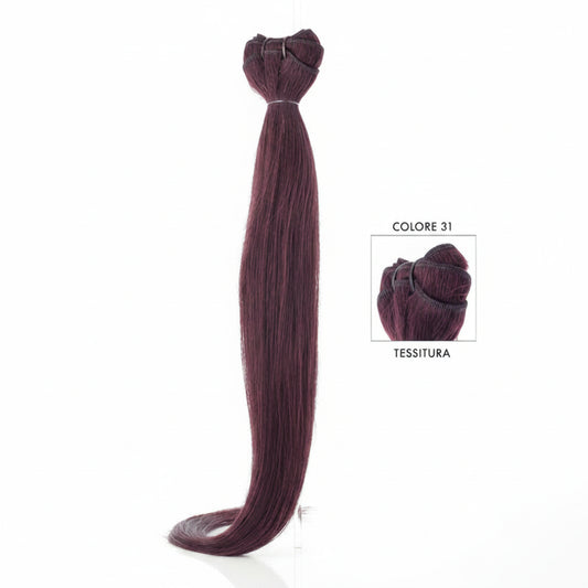 DI BIASE HAIR - Tessitura liscia 100 gr | 31 Castano Mogano Acceso
