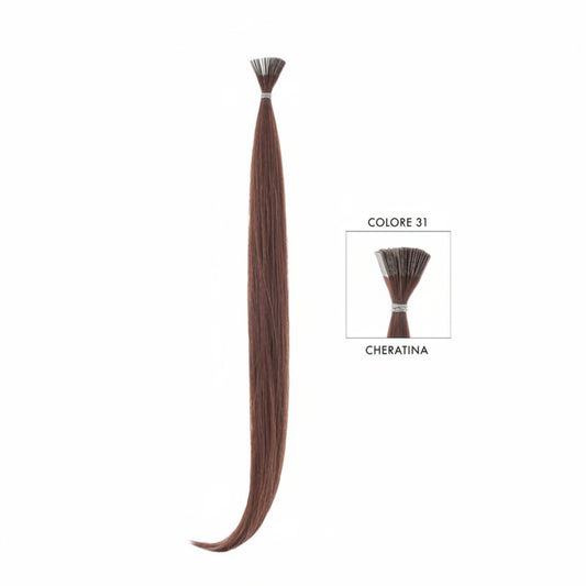 DI BIASE HAIR - Cheratina Naturale Liscio | 31 Castano Mogano Acceso