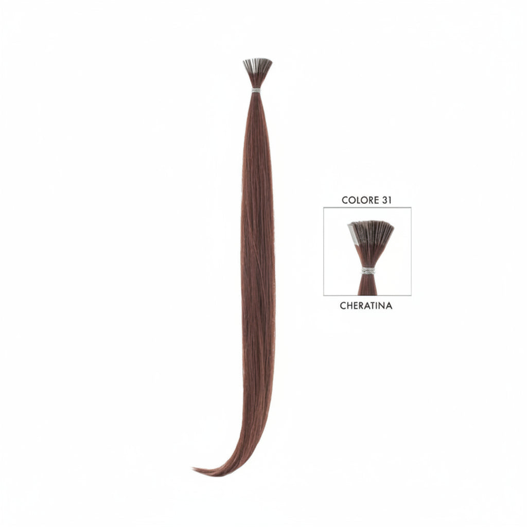 DI BIASE HAIR - Cheratina Naturale 1 gr Liscio | 31 Castano Mogano Acceso