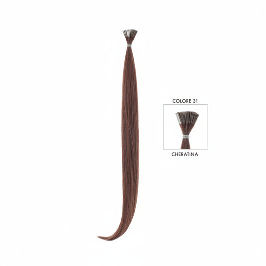 DI BIASE HAIR - Cheratina Naturale 1 gr Liscio | 31 Castano Mogano Acceso