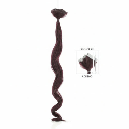 DI BIASE HAIR - Adesivo Ondulato 2.5 gr | 31 Castano Mogano Acceso