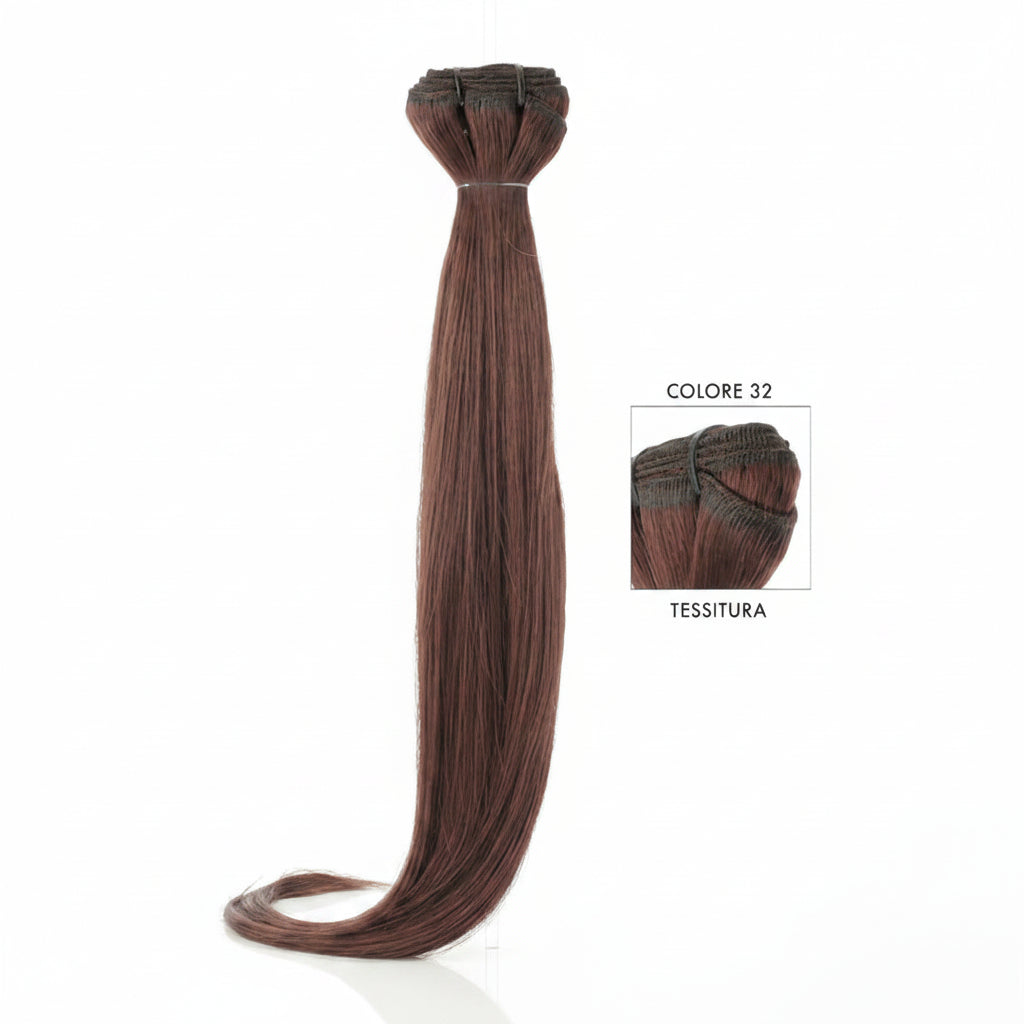 DI BIASE HAIR - Tessitura liscia 100 gr | 32 Castano Mogano