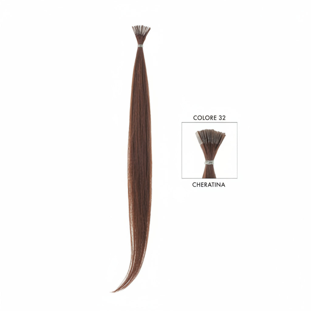 DI BIASE HAIR - Cheratina Naturale 1 gr Liscio | 32 Castano Mogano