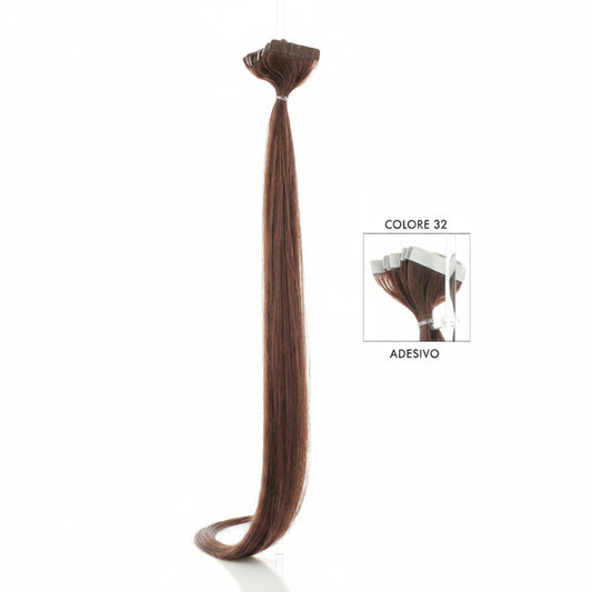 DI BIASE HAIR - Adesivo Liscio 2.5 gr | 32 Castano Mogano