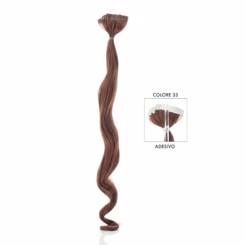 DI BIASE HAIR - Adesivo Ondulato 2.5 gr | 33 Castano Mogano Chiaro