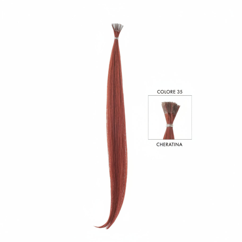 DI BIASE HAIR - Cheratina Naturale Liscio | 35 Rosso Intenso
