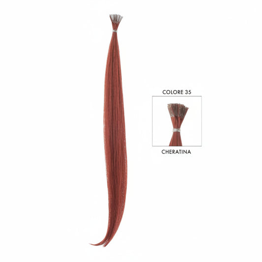 DI BIASE HAIR - Cheratina Naturale 1 gr Liscio | 35 Rosso Intenso