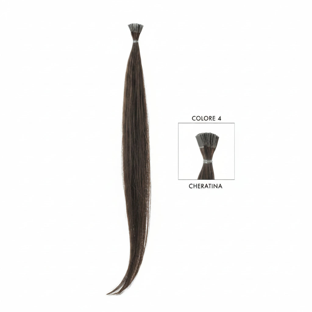 DI BIASE HAIR - Cheratina Naturale Liscio | 4 Castano