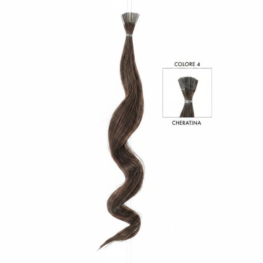 DI BIASE HAIR - Cheratina Naturale Ondulato | 4 Castano