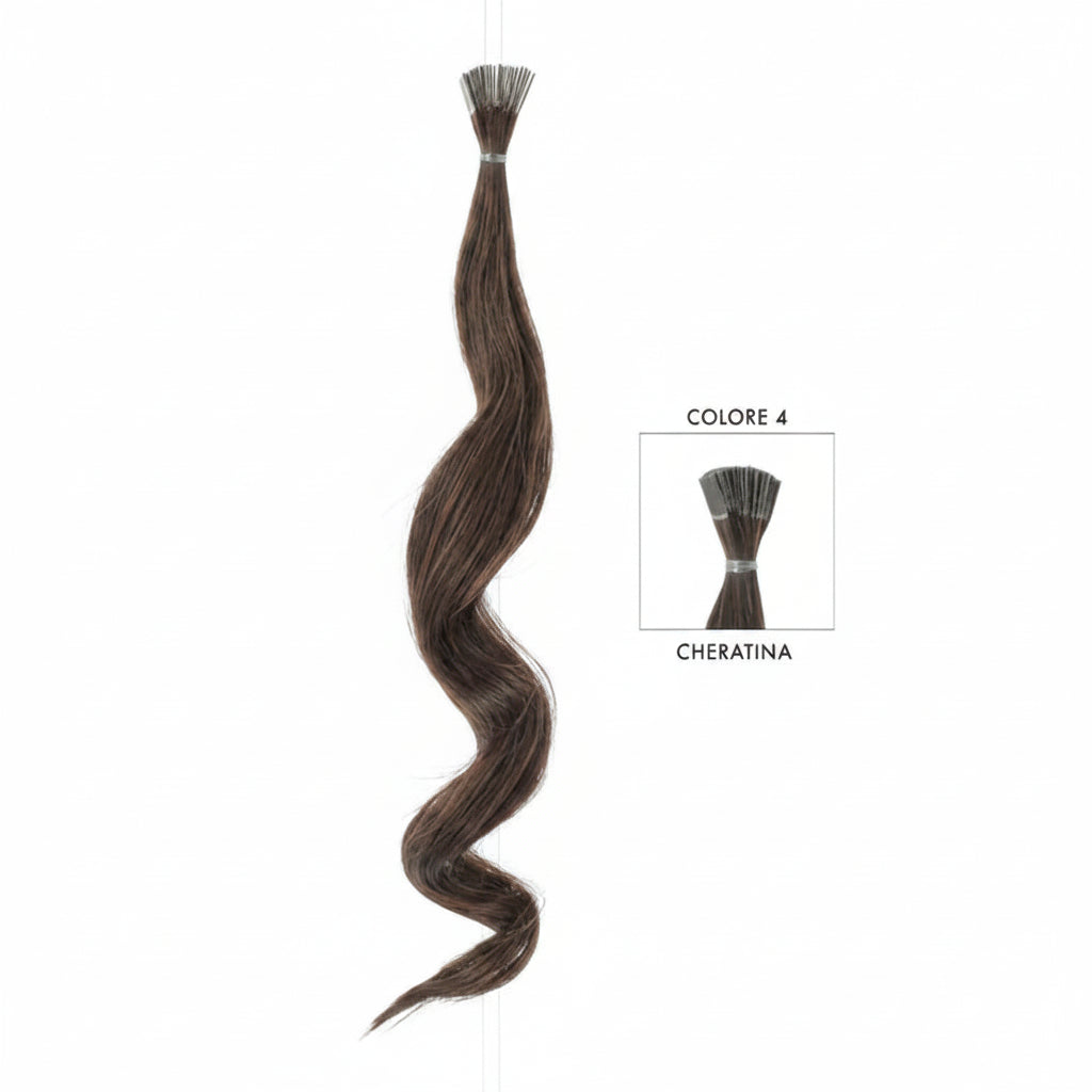 DI BIASE HAIR - Cheratina naturale 1gr ondulato | 4 Castano