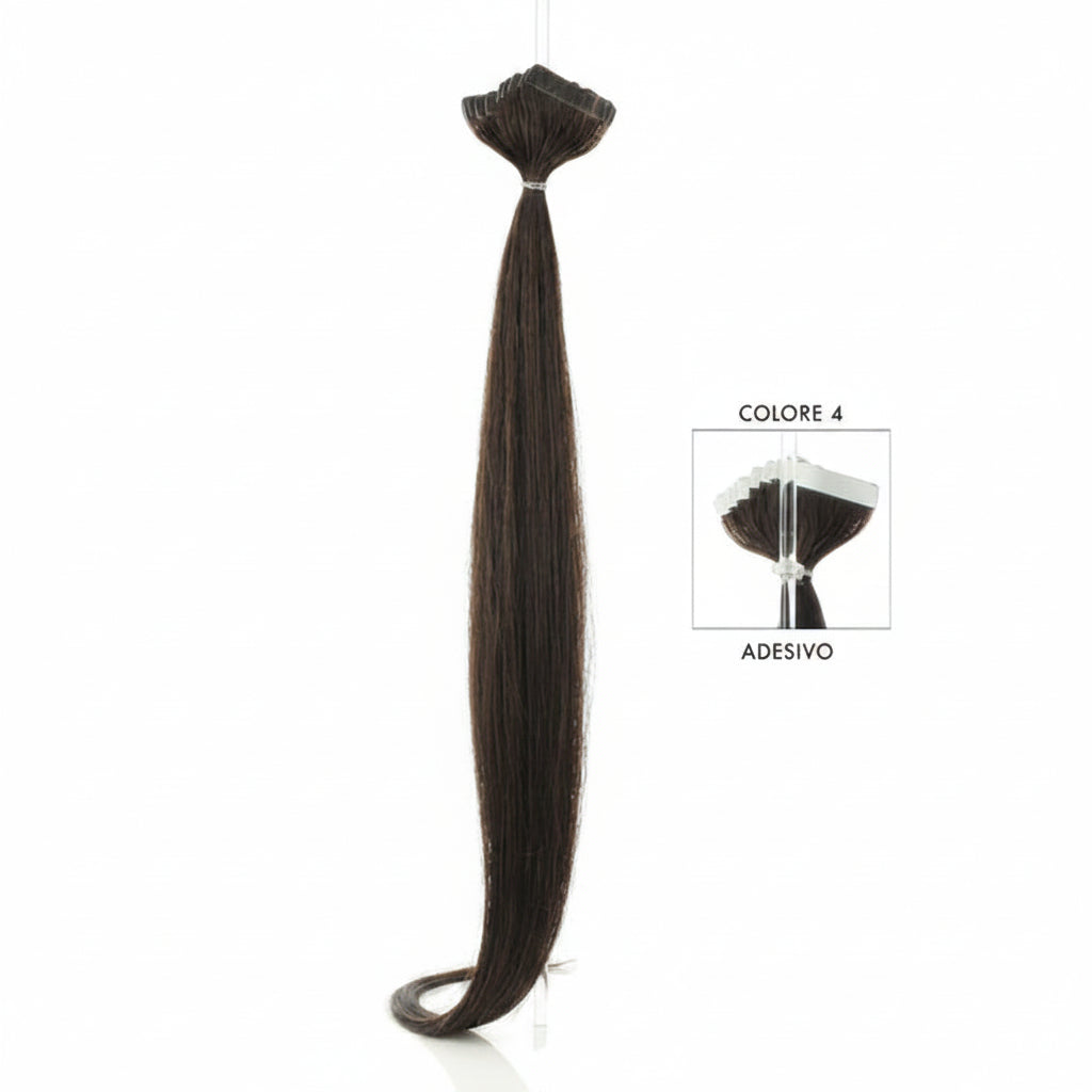 DI BIASE HAIR - Adesivo Liscio 2.5 gr | 4 Castano